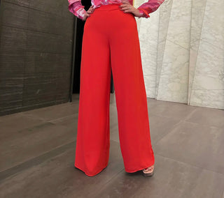 Lara V Chiffon Pants