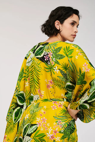 Weill Tropical Kimono Dress