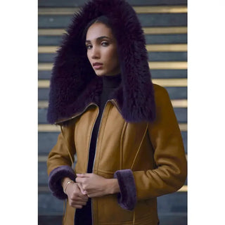 Tasha Tarno Shearling Jacket