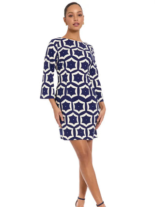 Boat Neck Sheath Dress