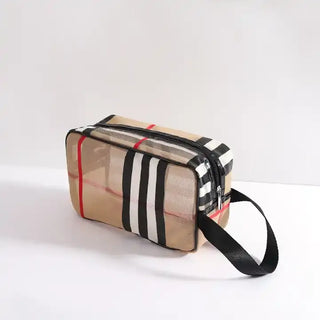 Mesh PVC Toiletry Bag