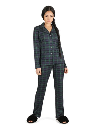 Plaid Pjs (Navy)