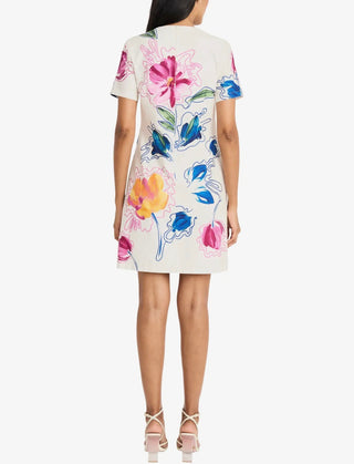Crew Neck With Flowers