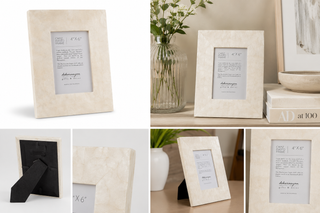 Capiz Shell Photo Frame