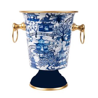 Ice Bucket With Garden Party Motif