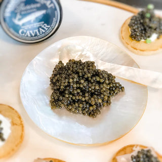 Mother-of-Pearl Caviar Plate