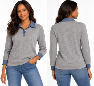 Grey Polo Shirt