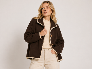Crochet Trim Jacket
