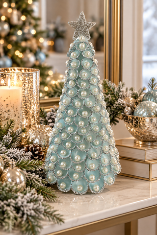 Clamrose shell Cone Tree (powderblue)