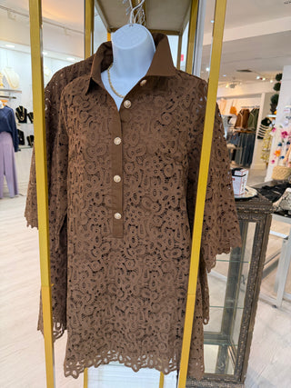 Brown Lace