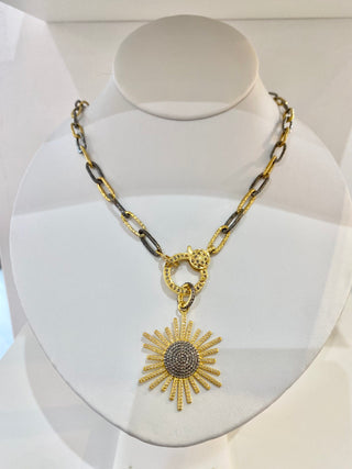 Benazir Sun-Burst Necklace
