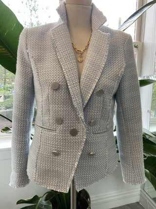 Ecru Tweed Jacket