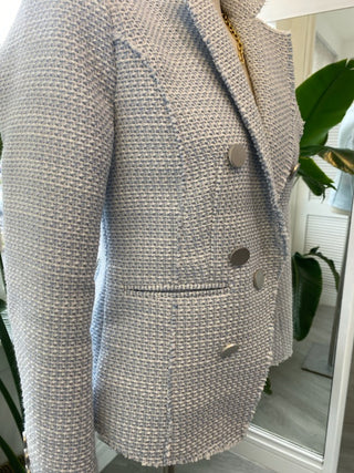 Ecru Tweed Jacket