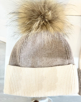 Cashmere Blend Beanie Hat