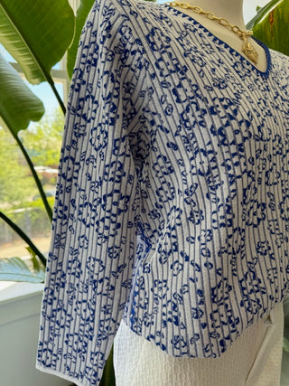 Peace of Cloth V-neck Sweater