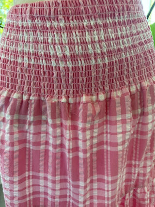 Gingham Skirt