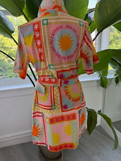 Walnut iluminae Dress