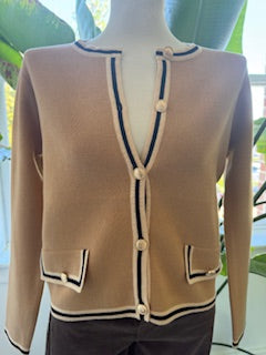 Peace of cloth Camel Cardigan