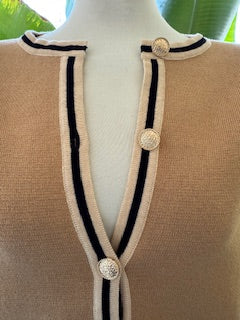 Peace of cloth Camel Cardigan