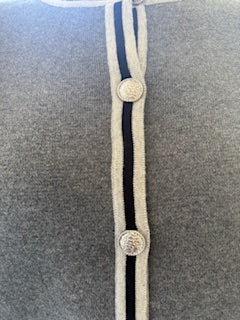 Peace of Cloth Gray Cardigan
