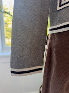 Peace of Cloth Gray Cardigan