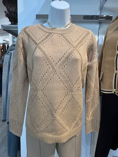 Peace of Cloth Intarsia Sweater