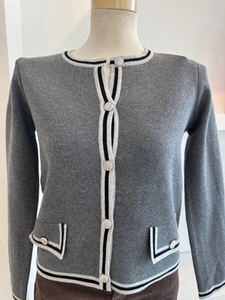 Peace of Cloth Gray Cardigan