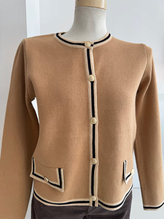 Peace of cloth Camel Cardigan