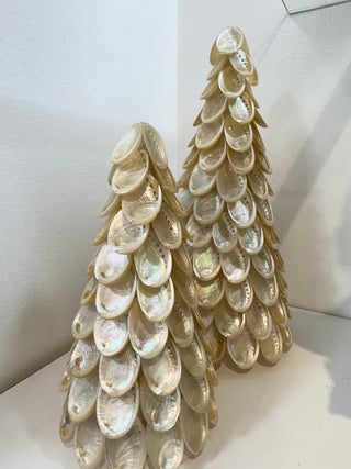 Abalone Shell Cone Tree (Ecru)