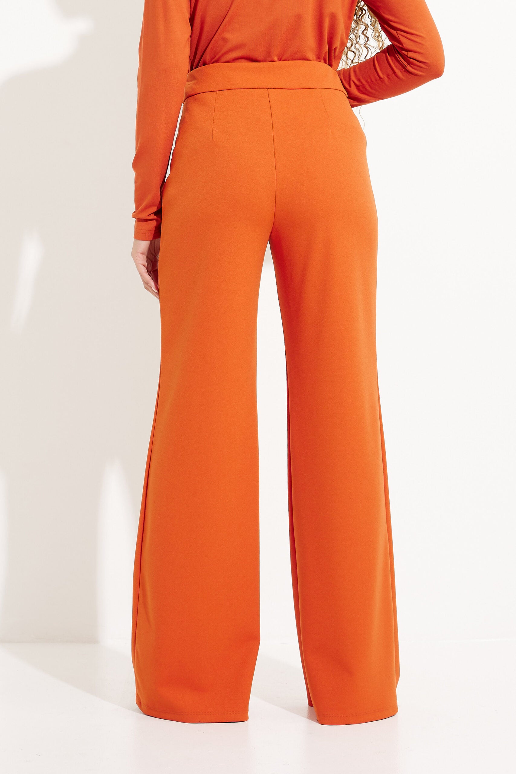 Joseph Ribkoff Orange Pants With Faux Belt CLAUDETTE Joseph Ribkoff Orange Pants With Faux Belt CLAUDETTE