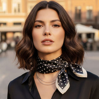 Black & White Polka Dot