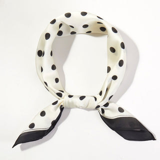 White & Black Polka Dot