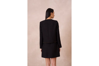 Attentif Black Tweed Jacket