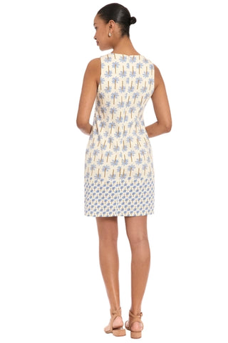 Cotton Sateen Shift Dress