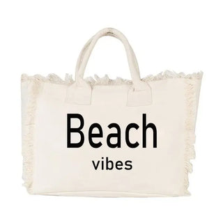 Beach Vibes Beach Bag