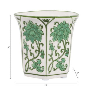 Scented Candle - Lavender Verbena Soy Wax Green Ceramic, 6oz