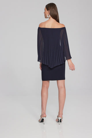 Joseph Ribkoff Dress Pleated