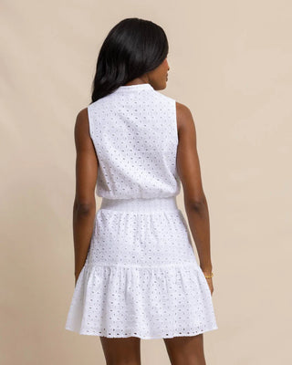 Souther Tide White Londyn Eyelet Dress